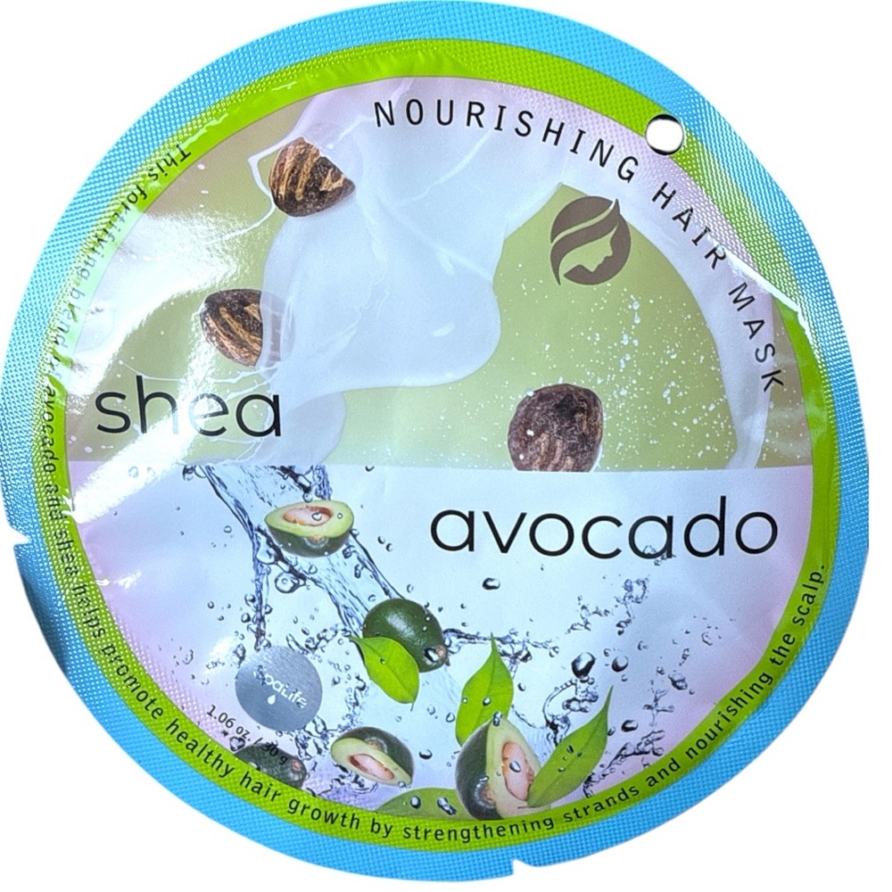 Single Use Nourishing Hair Mask- Lot of 6 Shea and Avocado- My Spa Life